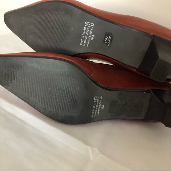 Rusty Brown Leather Diba Shoes - Picture 5 of 5